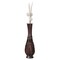 Uniquewise Antique Trumpet Style Floor Vase, For Entryway or Living Room, Brown 36" Tall Bamboo QI004080 - alternate 1